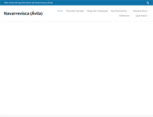 Tablet Screenshot of navarrevisca.es